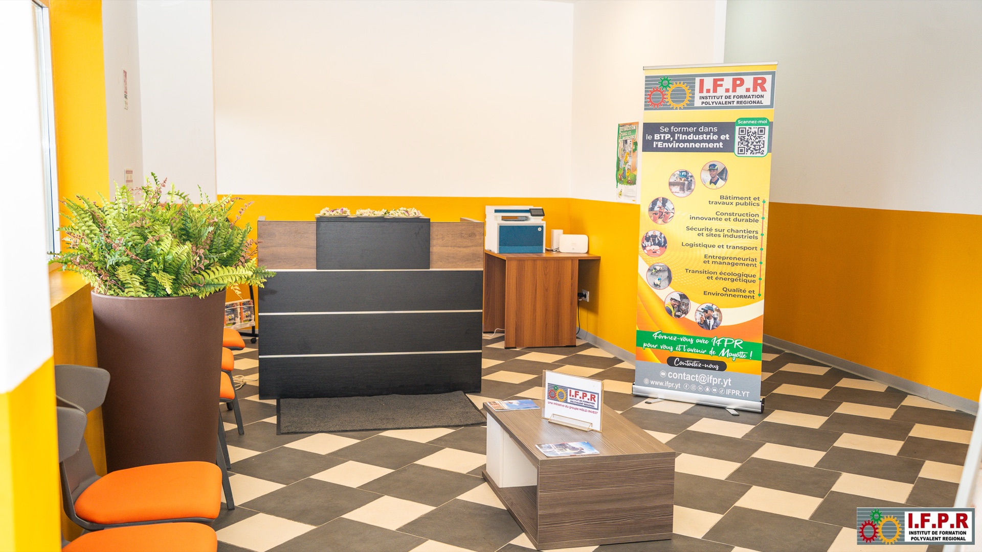 Hall d'accueil IFPR – Longoni, Mayotte